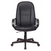 Компьютерное кресло Бюрократ T-898 для руководителя, черное искусственная к