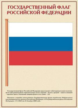 Комплект № 11 Государственные символы и символы МЧС России