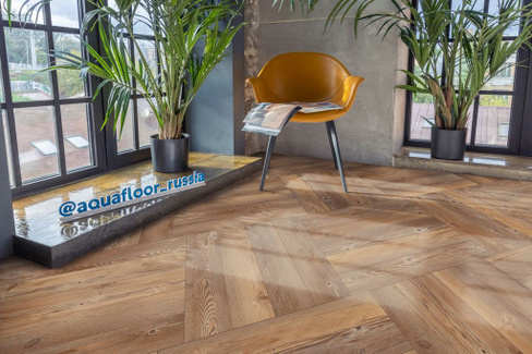 Виниловый пол Aquafloor Parquet Glue AF2509PG