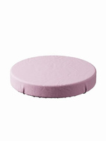 Простынь 75х75 см на круглый матрас кулирка на резинке розовая DreamTex Dreams store