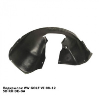 Подкрылок VW GOLF VI 08-12 5D прав DE-GA