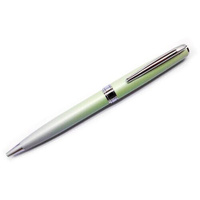 Ручка шариковая Pierre Cardin TENDRESSE, цвет - серебряный и салатовый PC2103BP
