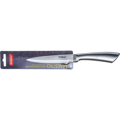 Универсальный цельнометаллический нож Mallony MAESTRO MAL-04M