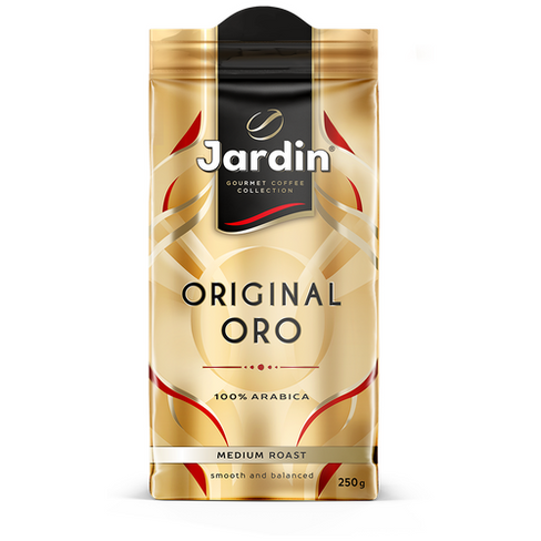 Кофе молотый Jardin Original Oro, ежевика, шоколад, 250 г, вакуумная упаковка, 2 уп. JARDIN
