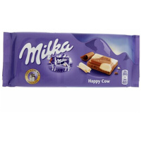 Шоколад Milka Happy Cows молочный и белыйшоколадный, 100 г