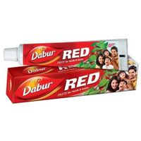 Зубная паста Dabur Red, 100 мл, 100 г, красный