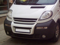 Передняя губа под покраску стекловолокно Opel Vivaro 2001-2010