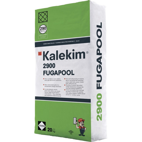 Влагостойкая затирка для швов Kalekim Fugapool 2921 (20 кг)