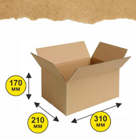 Картонная коробка (гофрокороб) 717 (Т24В) 310мм*210мм*170мм