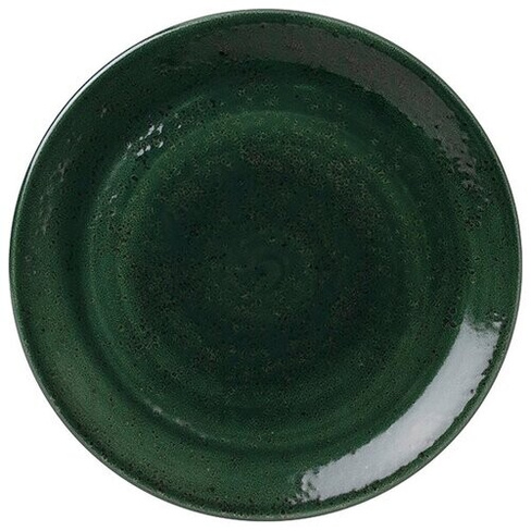 Тарелка мелкая «Везувиус», 30 см, зеленый, фарфор, 12030565, Steelite