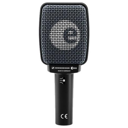 Микрофон проводной Sennheiser E 906, разъем: XLR 3 pin (M), черный