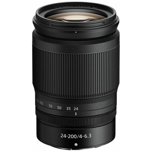 Объектив Nikon 24-200mm f/4-6.3 VR Nikkor Z, черный