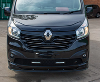 Юбка переднего бампера (пластик) Renault Trafic 2015+