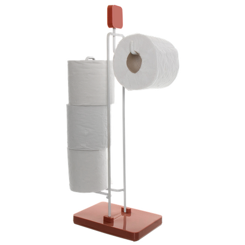 Держатель для туалетной бумаги ESSE 15105.1.47, 1 шт., коралл/белый