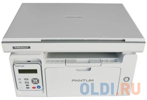 МФУ Pantum M6507 (лазерное, ч.б., копир/принтер/сканер, 22 стр/мин, 1200?1200 dpi, 128Мб RAM, лоток 150 стр, USB, серый
