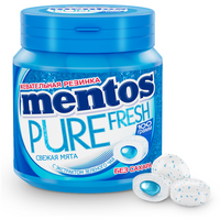 Жевательная резинка MENTOS Pure fresh Свежая мята 100 г