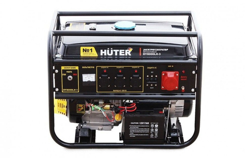 Портативный бензогенератор HUTER DY8000LX-3 Huter