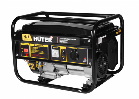 Портативный бензогенератор HUTER DY4000L Huter