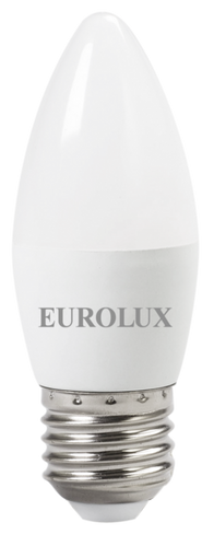 Лампа светодиодная EUROLUX LL-E-C37-6W-230-2,7K-E27 Eurolux