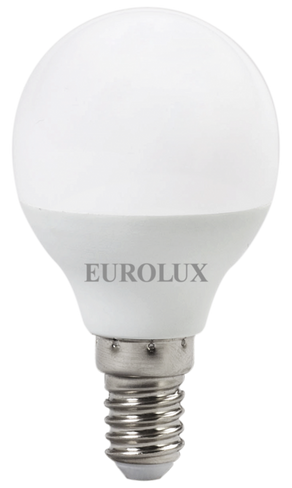 Лампа светодиодная EUROLUX LL-E-G45-7W-230-2,7K-E14 Eurolux