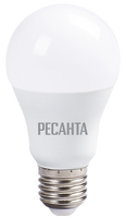 Лампа светодиодная РЕСАНТА LL-R-A60-13W-230-3K-E27 Ресанта