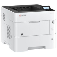 Принтер лазерный Kyocera P3155dn + картридж, черно-белая печать, A4, цвет белый