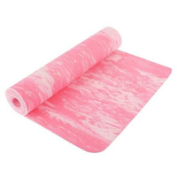 Коврик Sangh Yoga mat, 183х61 см розовый 0.6 см