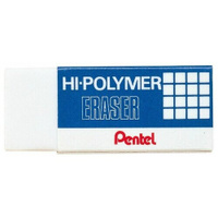 Pentel Ластик Hi-Polymer ZEH-03 белый 1