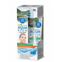 Fito косметик Aqua-крем для лица Глубокое питание для нормальной и комбинированной кожи, 45 мл