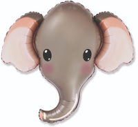 Фольгированный шар Голова слона