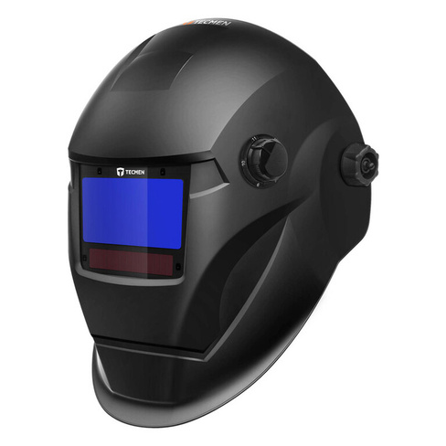 Сварочная маска с автоматическим светофильтром (АСФ) Хамелеон Tecmen ADF 735S TM14 черная TECMEN