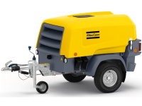 Дизельный винтовой компрессор Atlas Copco XAS 48KD на шасси ATLAS COPCO