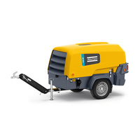 Дизельный винтовой компрессор Atlas Copco XAS 98 KD на шасси ATLAS COPCO