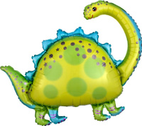 Фольгированный шар динозавр Бронтозавр