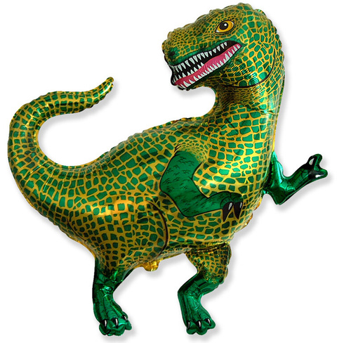 Фольгированный шар фигура Динозавр Тираннозавр
