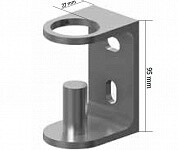 Крепление торцевое для стойкибалясины 40 мм