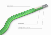Провод термоэлектродный Sentek ПТФФГ М 2х1,0
