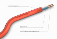 Кабель многожильный Sentek КММС-2 2х0,2
