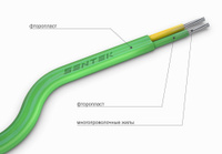 Провод термоэлектродный Sentek ПТФФГ ХК 2х2,5