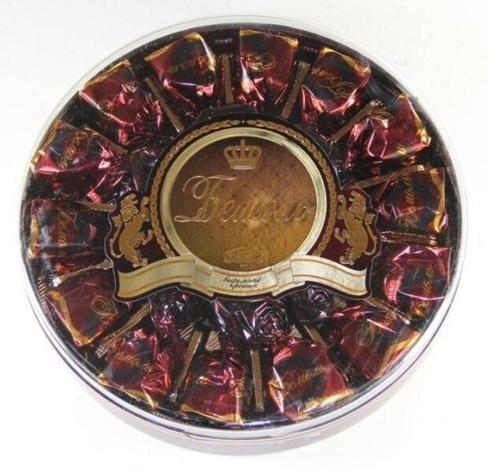 Художественная коробка конфет Бемоль (вафельная крошка), 210 гр /АтАг/10шт