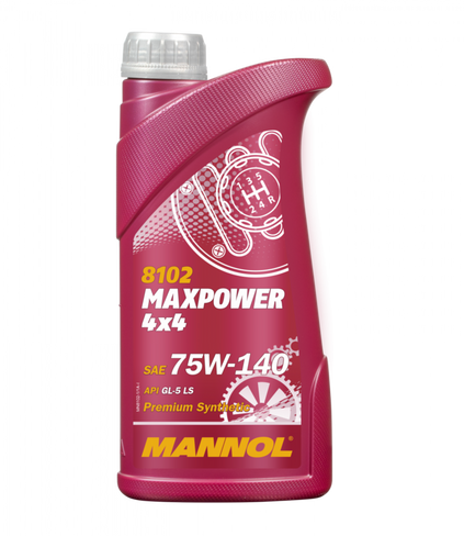 Масло трансмиссионное MANNOL Maxpower 75W-140 GL-5 (1 л)