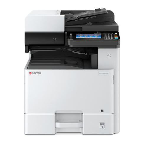 МФУ Kyocera Ecosys M8124cidn, цветной принтер/сканер/копир, A3, LAN, USB, б