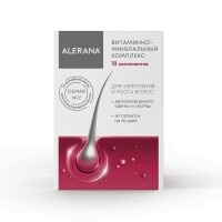 Alerana - Комплекс для волос витаминно-минеральный, 60 шт