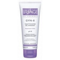 Uriage Gyn-8 Intimate hygiene protective cleansing gel - Гель для интимной гигиены успокаивающий, 100 мл