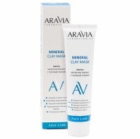 Aravia professional Aravia Laboratories Маска мультиактивная с голубой глиной Mineral Clay Mask, 100 мл Aravia Professio