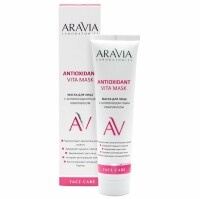 Маска для лица с антиоксидантным комплексом Antioxidant Vita Mask, 100 мл Aravia Laboratories