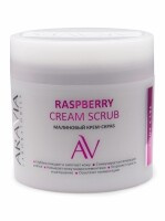Малиновый крем-скраб Raspberry Cream Scrub, 300 мл Aravia Laboratories