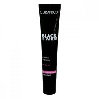 Curaprox - Паста зубная Black Is White отбеливающая со вкусом лайма, 90 мл