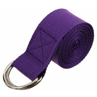 Ремень для йоги 180 х 4 см, цвет фиолетовый 3544202 Sangh