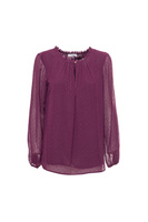 Рубашка - Фиолетовый - Классический крой Calvin Klein, фиолетовый